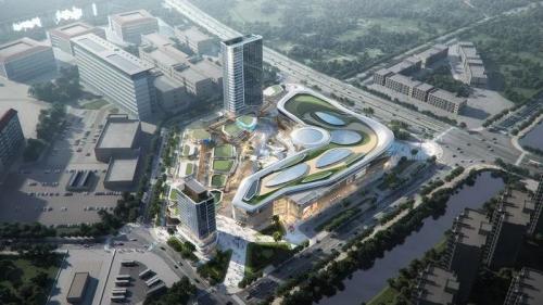 世荣万达广场项目国际舞台首次精彩亮相,荣膺 地产界奥斯卡 铂金奖