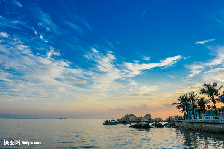 珠海海岸-珠海渔女风景区海景