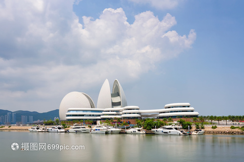 珠海地标日月贝大剧院
